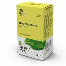 Подорожника листья