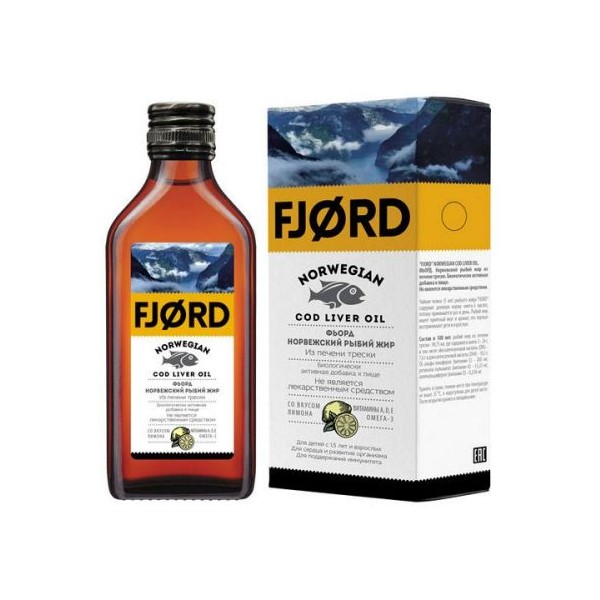 Фьорд норвежский рыбий жир