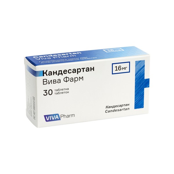 Кандесартан вива фарм