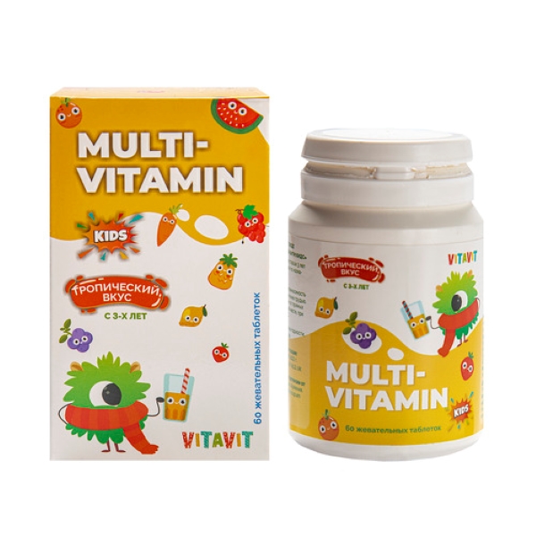 Витавит кидс мультивитамин