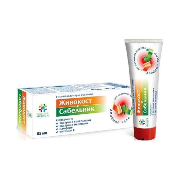 Natura Medica живокост и сабельник