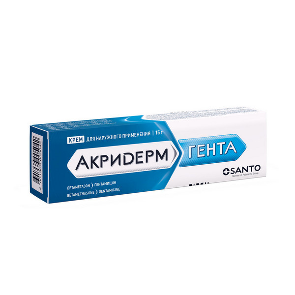 Акридерм гента (крем)