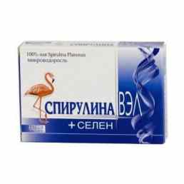 Спирулина вэл+селен