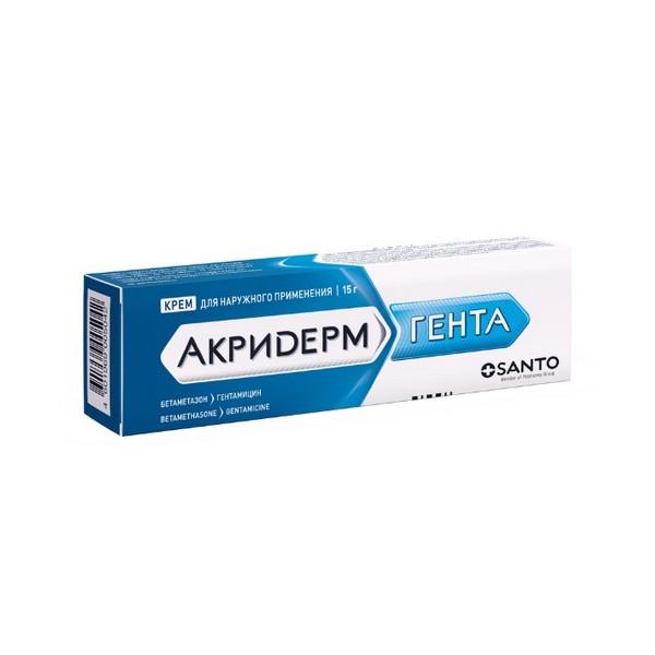 Акридерм гента