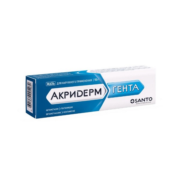 Акридерм гента