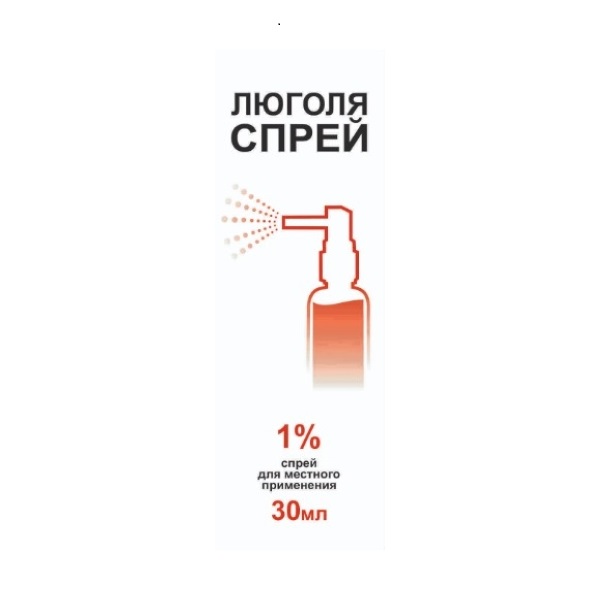 Люголя спрей