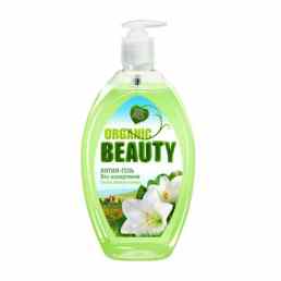 Органик бьюти гель для интимной гигиены белая лилия и олива
