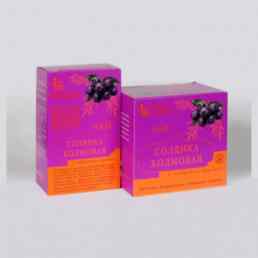 Солянка холмовая + побеги черники