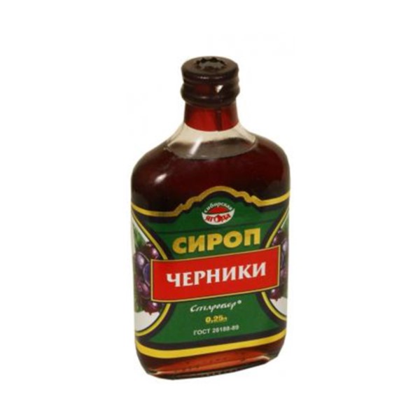 Сироп черника