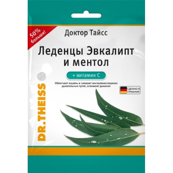 Доктор тайсс эвкалипт + ментол
