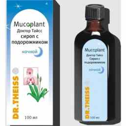 Доктор Тайсс сироп с подорожником ночной