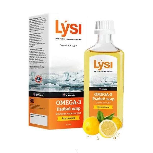 Лиси омега-3 рыбий жир