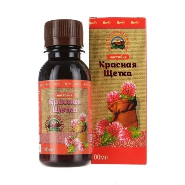 Красная щетка