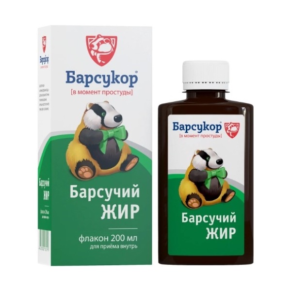 Барсукор барсучий жир