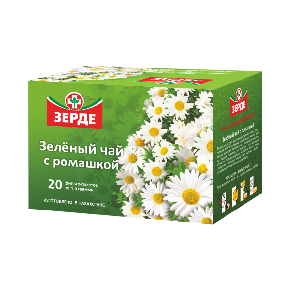 Зерде Зеленый чай с ромашкой
