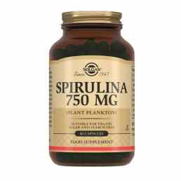 Солгар Спирулина 750 мг