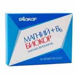 Магний + в6 биокор