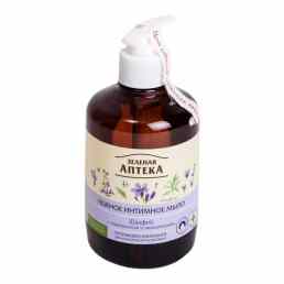 Зеленая аптека нежное интимное мыло шалфей