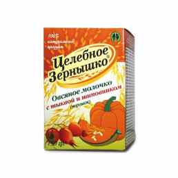 Целебное зернышко овсяное молочко с тыквой и шиповником