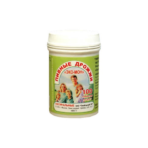 Дрожжи пивные эко-мон
