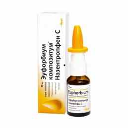 Эуфорбиум композитум назентропфен с