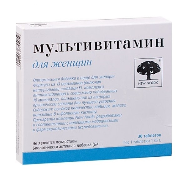 Мультивитамин для женщин (Multivitamin for women)