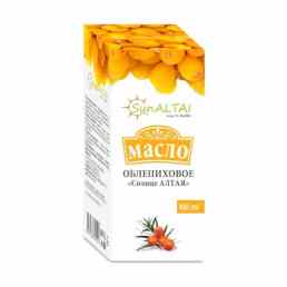 Облепиховое масло солнце алтая