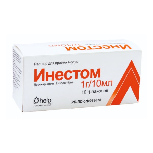 Инестом 	1 г/10 мл
