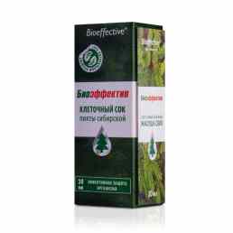 Биоэффектив клеточный сок пихты сибирской