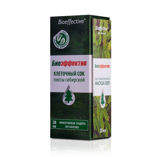 Биоэффектив клеточный сок пихты сибирской