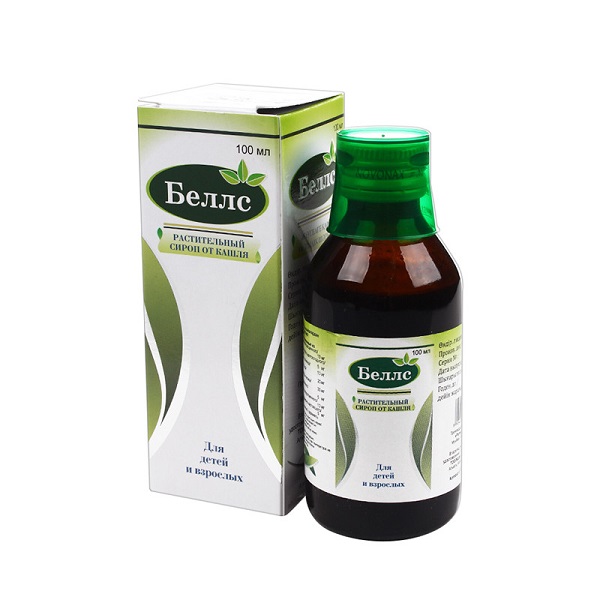 Беллс растительный сироп от кашля