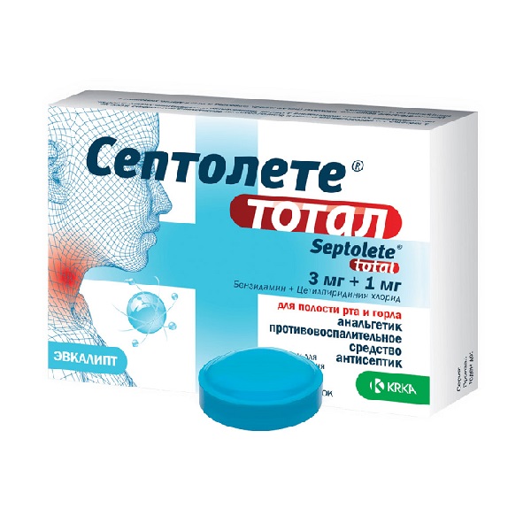 Септолете Тотал (таблетки)