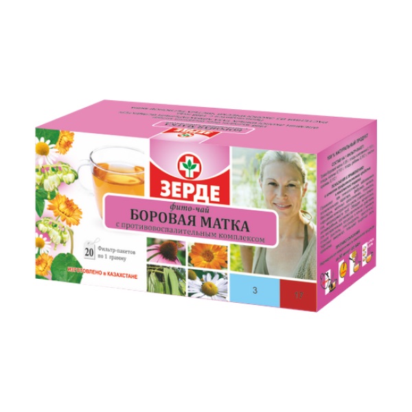 Боровая матка с Противовоспалительным комплексом