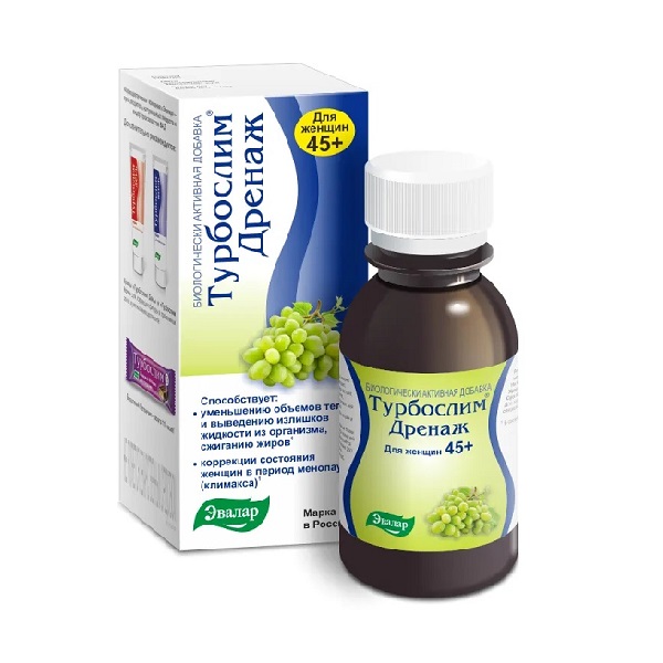 Турбослим дренаж 45+ для женщин
