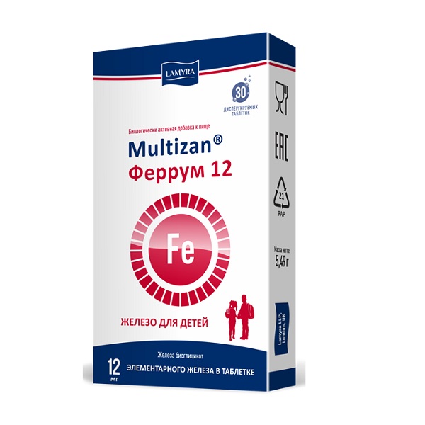 Мультизан феррум 12