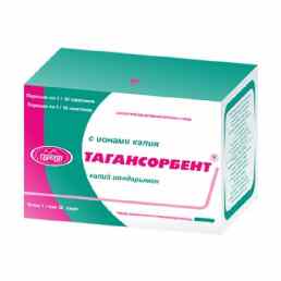 Тагансорбент с ионами калия