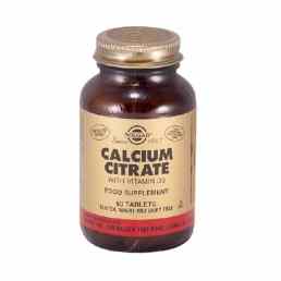 Солгар Цитрат кальция с витамином д3