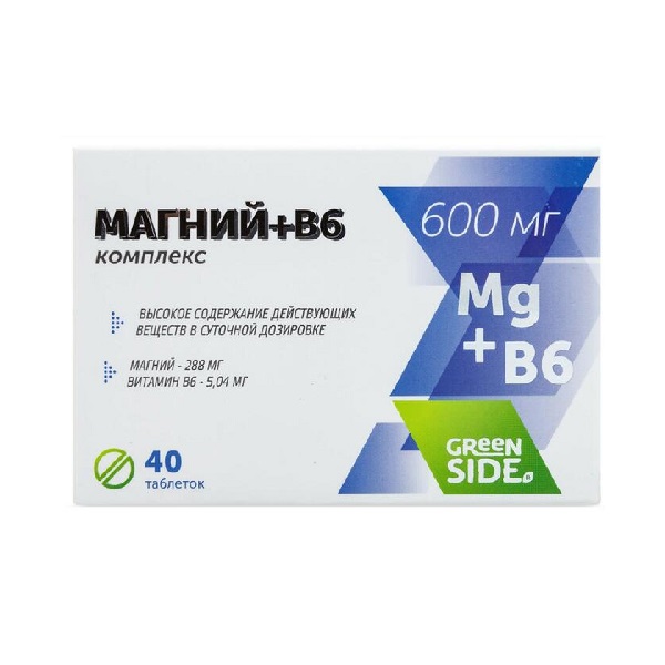 Комплекс магний + в6