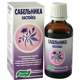 Сабельника настойка