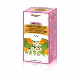 Гинекологический с цветками ромашки