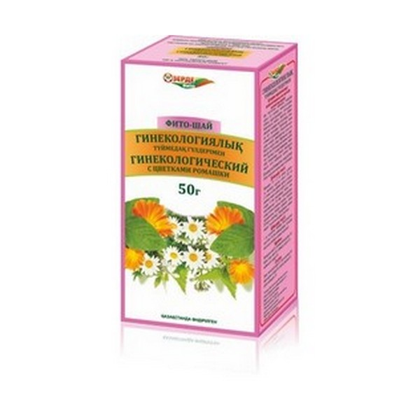 Гинекологический с цветками ромашки
