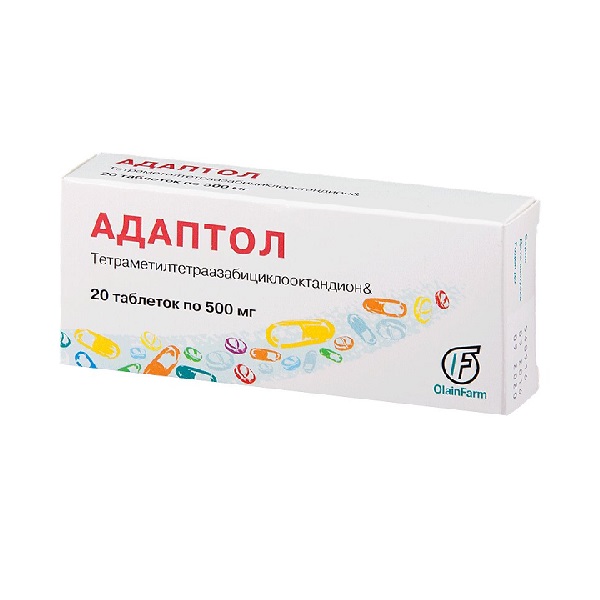 Адаптол таблетки