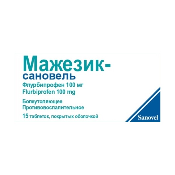 Мажезик-сановель (таблетки)