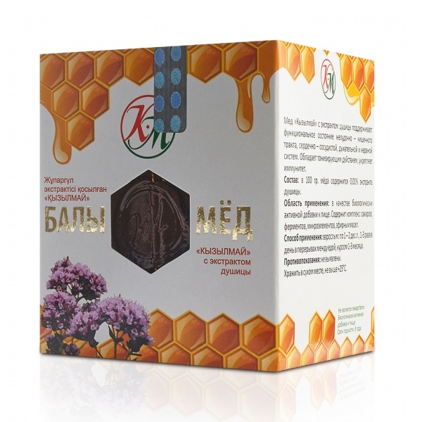 Мед кызылмай с экстрактом душицы