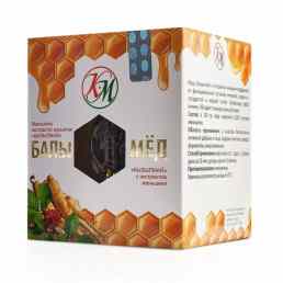 Мед кызылмай с экстрактом женьшеня