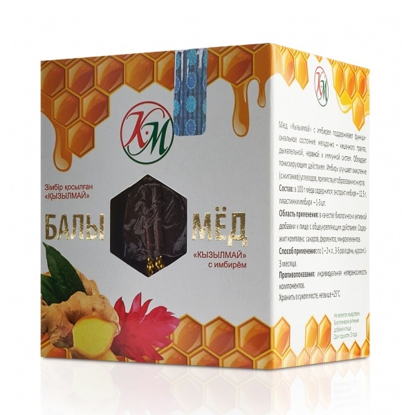 Мед кызылмай с имбирем