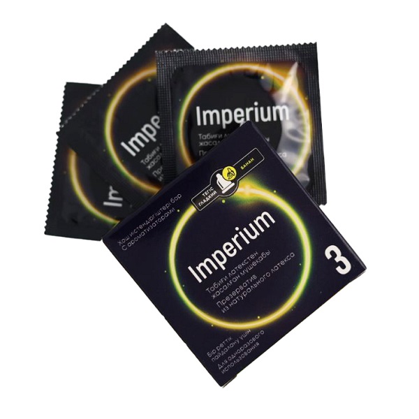 Презервативы "Imperium" банан