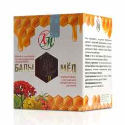 Мед кызылмай с экстрактами лекарственных растений