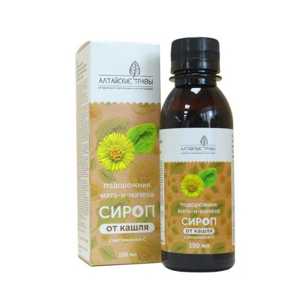 Алтайские травы подорожник и мать-и-мачеха