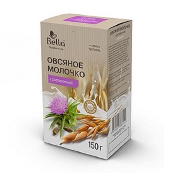 Овсяное молочко с расторопшей